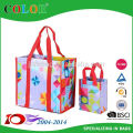 China Luxury Pp Non Woven Bag With Round Die Cut Handle